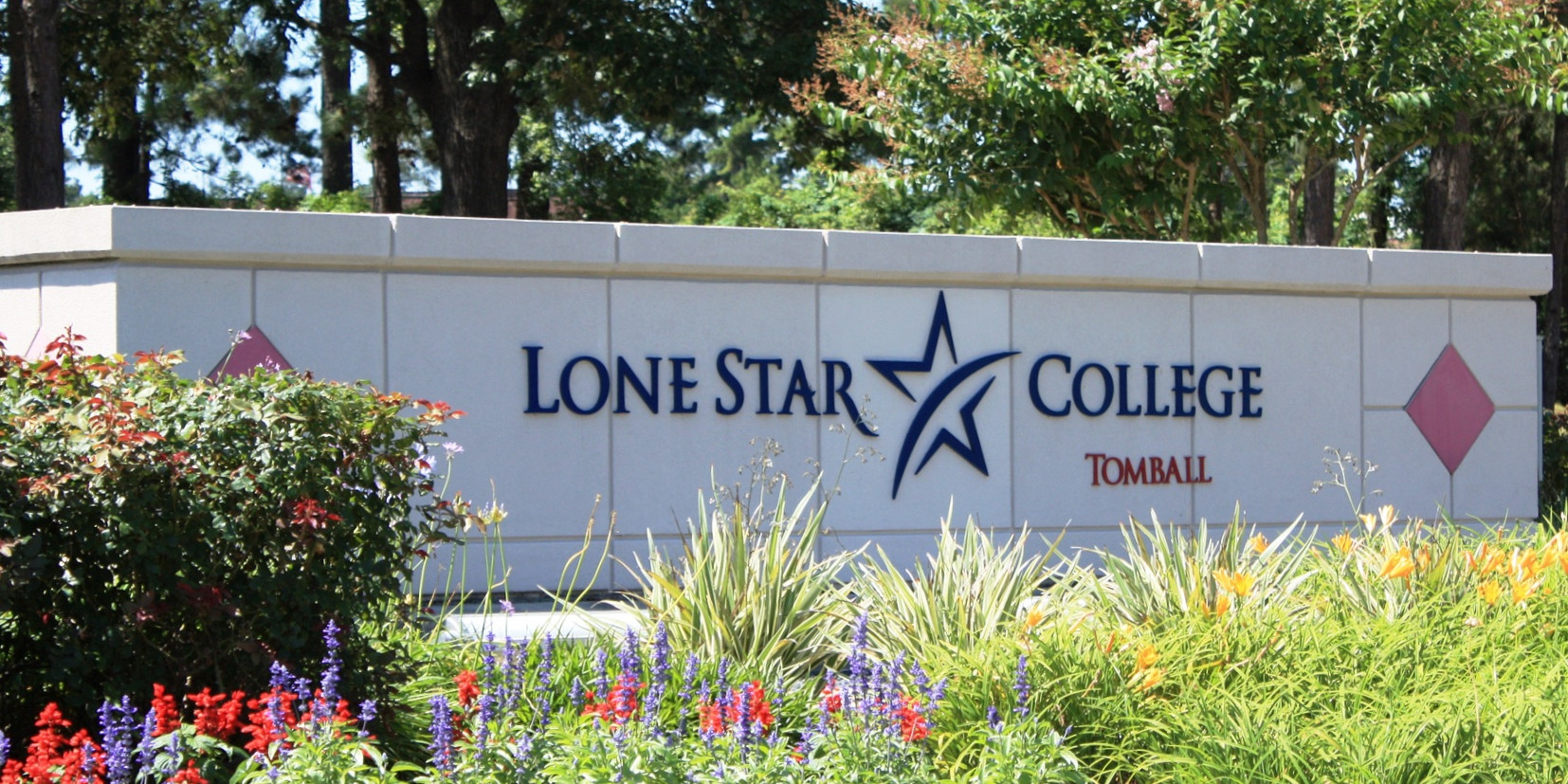 Lone Stat College Sign