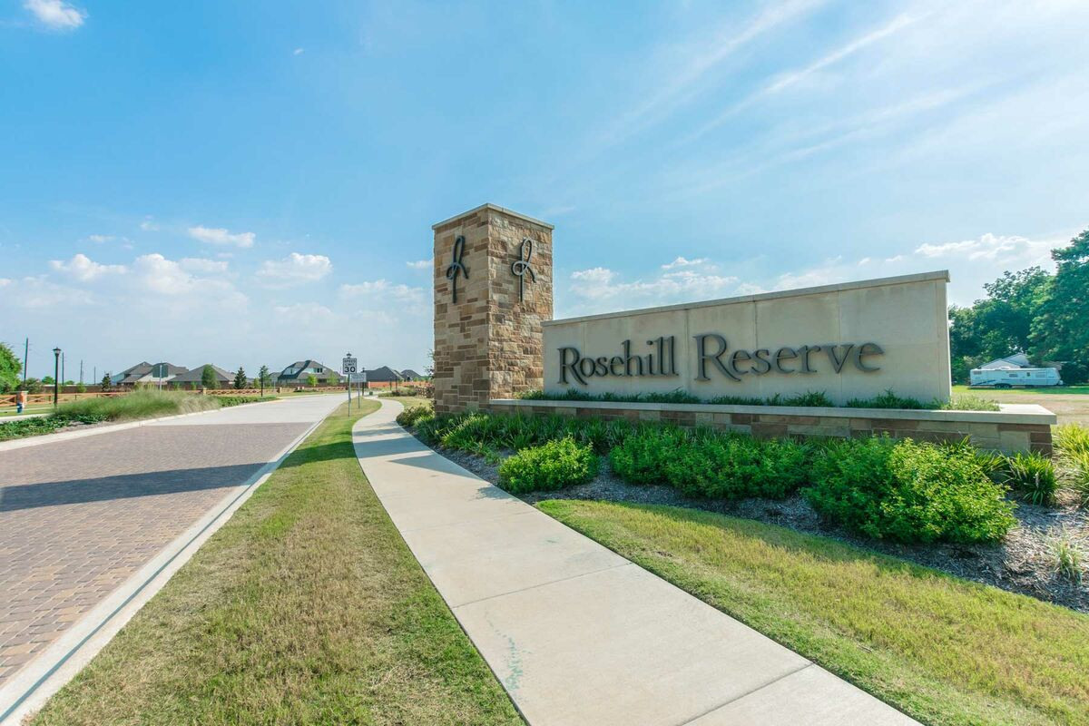 Rosehill Reserve sign